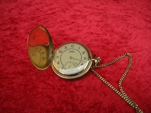Savonette taschenuhr zentra - savonette,