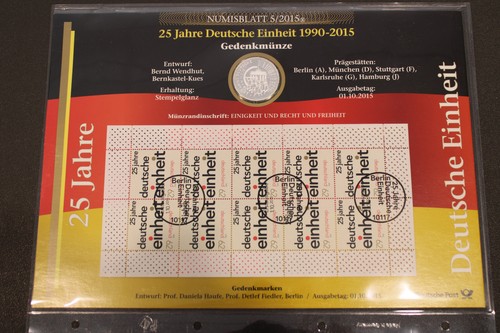 Deutschland numisblatt euro - 25,