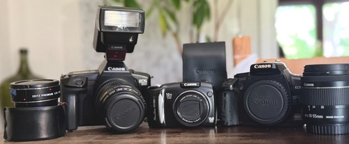 Canon kamera konvolut - canon,