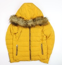 Zara wintermantel damen gelb - damen,