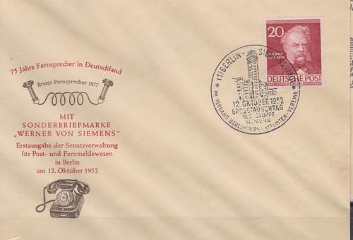 Berlin fdc gestempelt - 97,