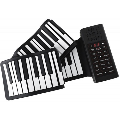 Rollendes silikonpiano 88 - rollendes,