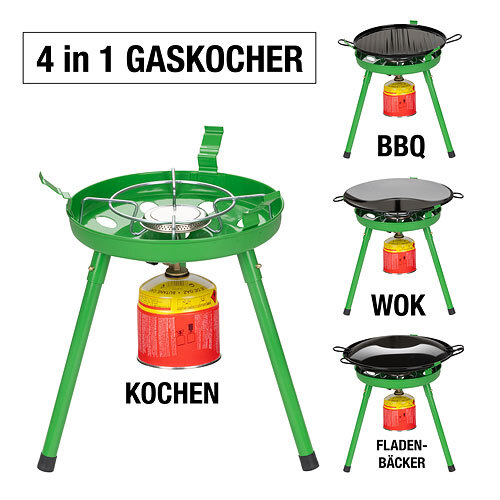 Campingkocher 4in1 set bbq - campingkocher,