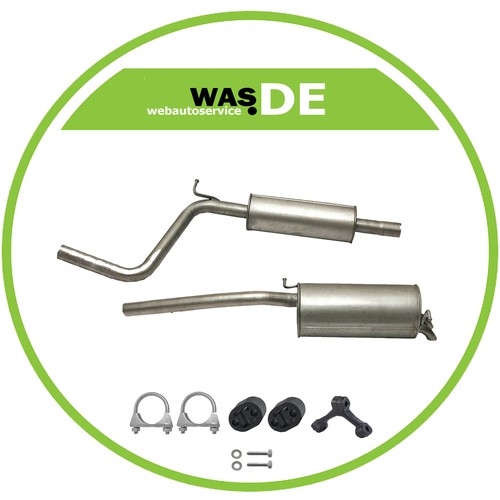Auspuffanlage auspuff caddy - auspuff, vw