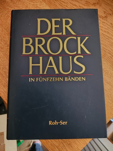 Der brockhaus 15 - "der, bänden