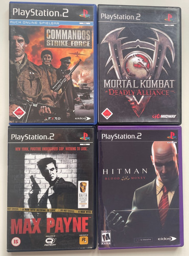 Usk18 bundle ps2 - max, payne