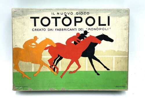 Vintage spiel totopoli - spiel,