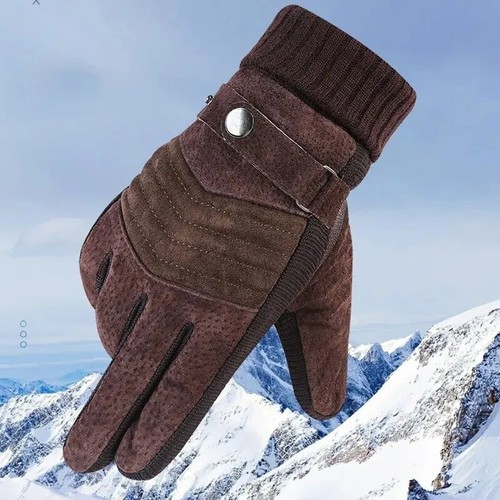 Leder handschuhe herren winter - handschuhe,
