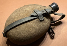 Alte Feldflasche defekt Deutsches Reich Militär Ausrüstung mit Hersteller  1941