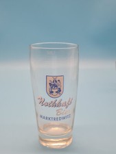 Marktredwitz Nothhaft Brauerei Bierglas Bier Glas alt Pils 0,25l