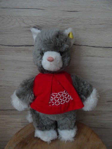 Steiff katze mit - katze,