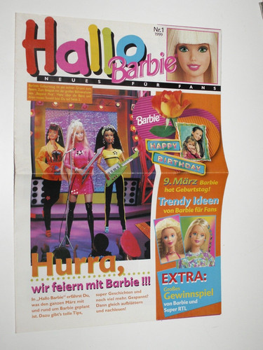 Vintage hallo barbie 1999 - barbie, nr.1