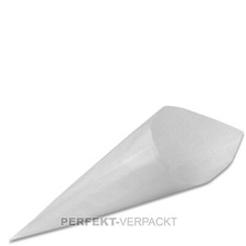 1000 Spitztüten aus gebleicht