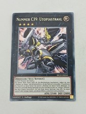 Yu-Gi-Oh Einzelkarte Nummer C39: Utopiastrahl bespielt