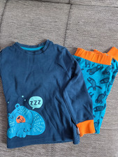 Jakoo, Schlafanzug Kinder Lang, getr. Gr. 104/110, Bären