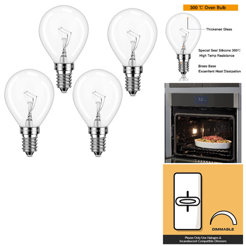 Backofenlampe 40w e14 halogen - e14,