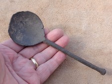 Zinnlöffel aus dem 17. Jahrhundert Bodenfund