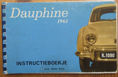 Dauphine renault 1090 - dauphine,