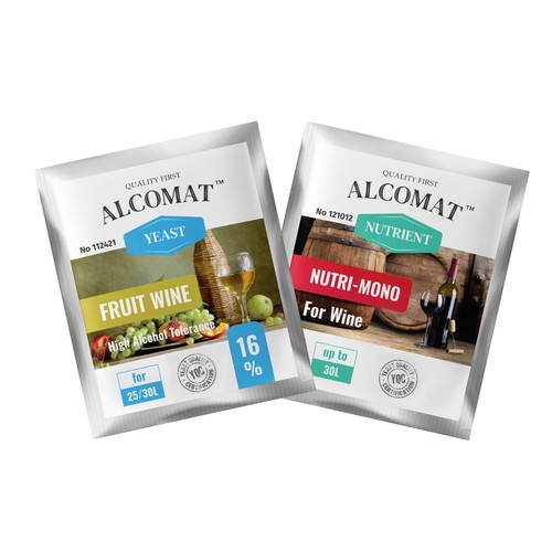 Weinhefe alcomat fruit yeast - alcomat,