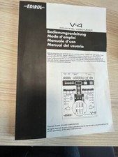 Edirol v-4 bedienungsanleitung