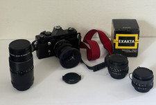 Revue ML Spiegelreflexkamera analog mit 4 Objektiven /B