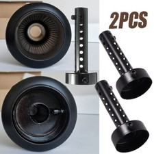 2 Stk. 60mm Motorrad Auspuff