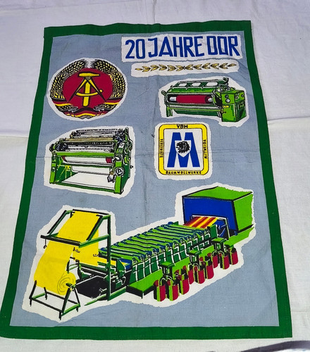 Ddr tuch souvenir propaganda - tuch,