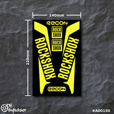 Rockshox Recon Stickersatz