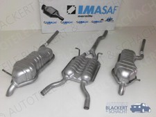 IMASAF Auspuff Set Mitteltopf