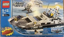 LEGO City 7899 Polizeiboot mit Hubschrauber (Motor Defekt)