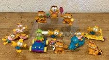 Garfield Figuren Konvolut - 12 Stück - ab 1981 - Bully - Vintage