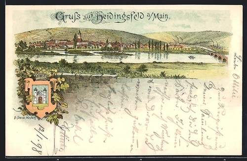 Künstler sign franz - künstler-ak,