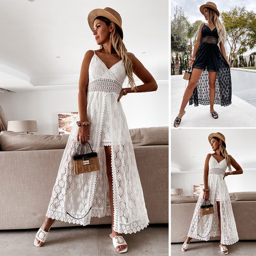 Damen maxikleid sommerkleid - maxikleid,