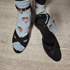 Pumps Größe 44 Schwarz Sandalen Riemchen Sexy Edel Bequem