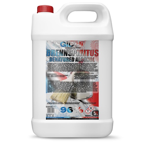Brennspiritus farblos - farblos, 5l