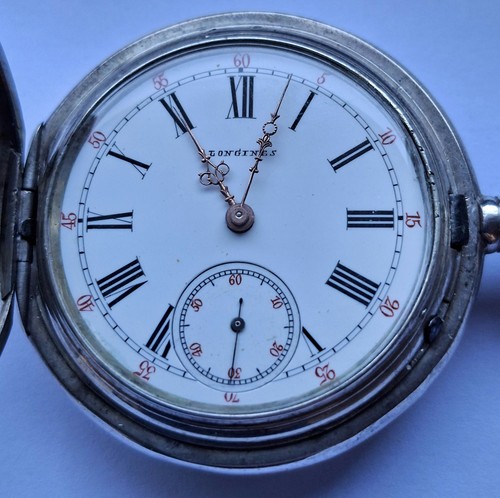 Longines taschenuhr silber 800 - longines,