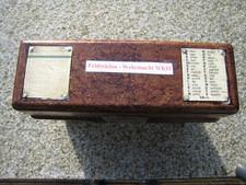 Wehrmacht Feldtelefon FF 33  mit Hörer u. Kurbel