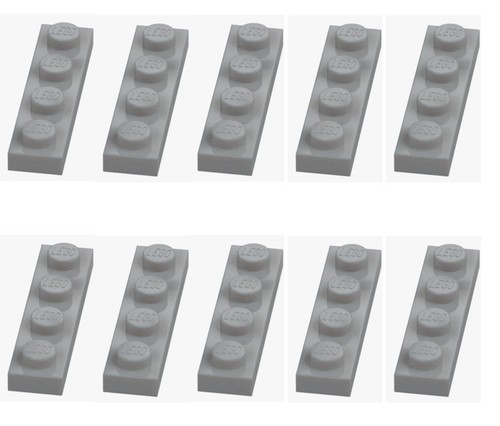 Lego 10x platte - platte, medium