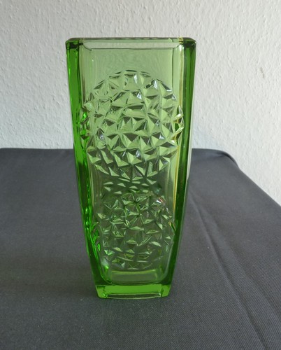 Glasvase czech glass sklo - , *