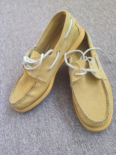 Gelbe timberland loafer aus - timberland-loafer,