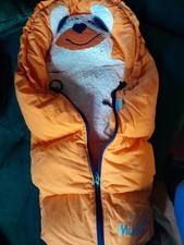 Odenwälder Mucki Fußsack Nest für Kinderwagen/ Buggy 90 cm Orange Warm