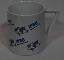  PORZELLAN , EINZELTASSE , LIEBHABER  GESCHIRR , WERBEAUFDRUCK "IPRO GmbH"