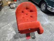 Kinosessel Kinositz Kino Klappsitz gebraucht - rot vintage alt