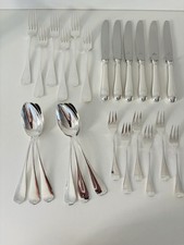 Wilkens Alt Englisch / Bruckmann 800 Silber Besteck 6 Personen