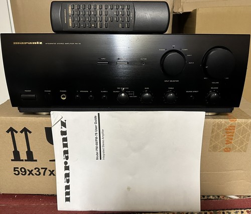 Marantz stereo amplifier - marantz,