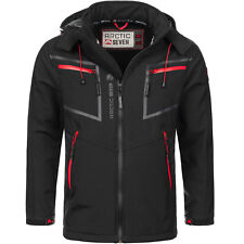 Arctic Seven Herren Designer Softshell Funktions Outdoor Regen Jacke Sport AS088