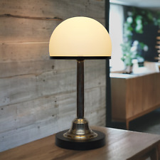 Design Tischleuchte "WALTER" Unikat Bi-Color Tischlampe Schreibtisch Bauhaus