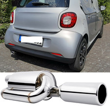 Edelstahl Auspuffblende