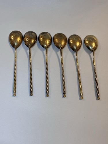 Russische teelöffel silber - teelöffel,