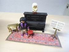 Playmobil Rosa Serie  5551  "Pianist mit Klavier"  gebraucht  